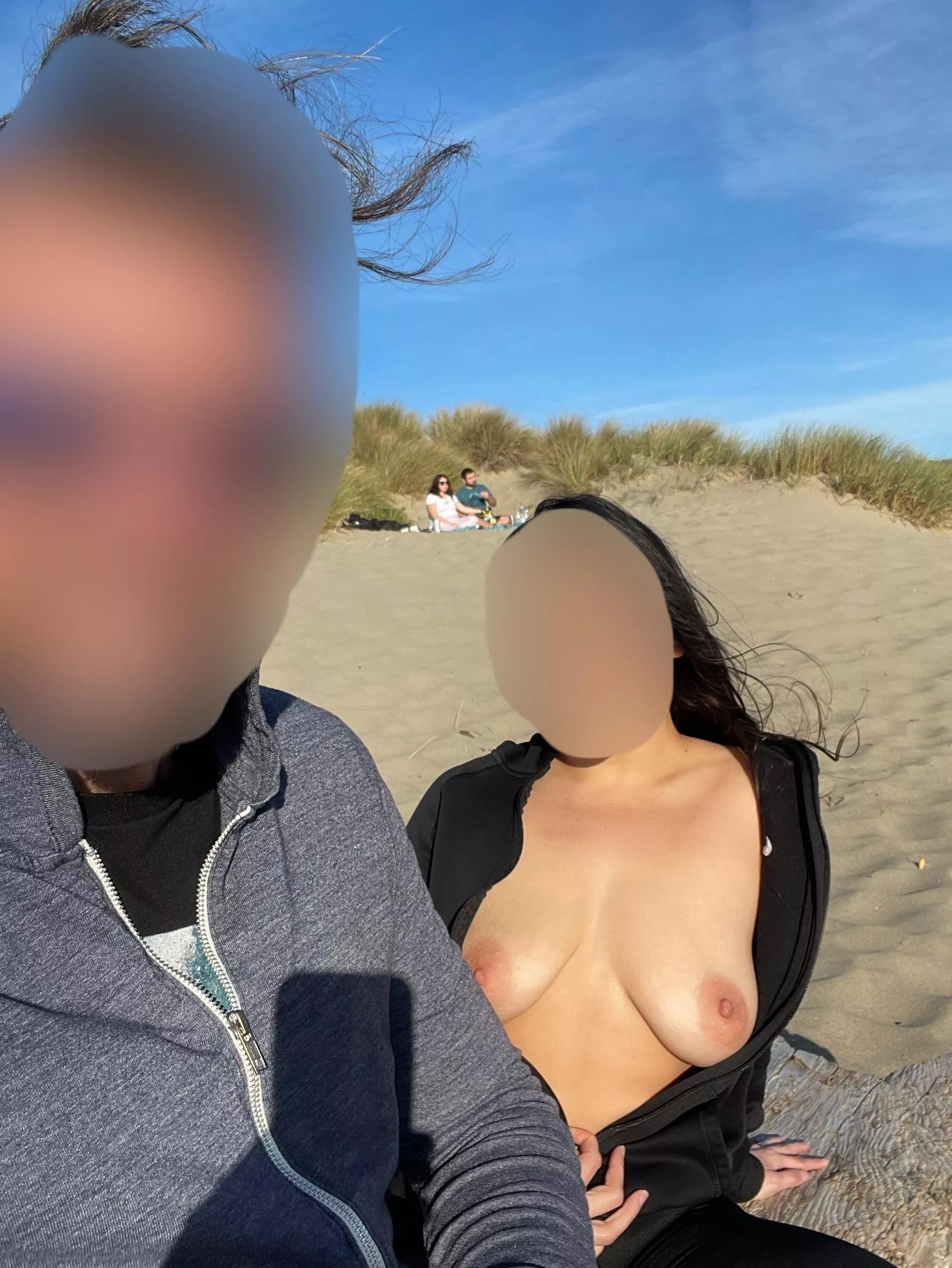 People behind us: What a nice day Us: That’s right :) :) [FM]