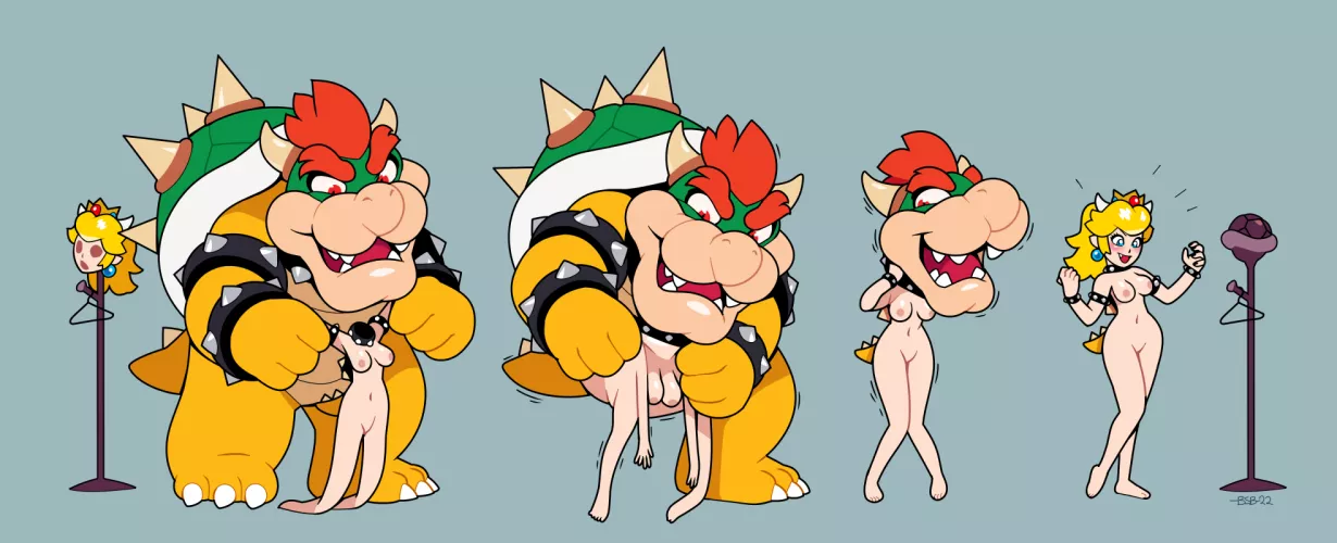 Perfect Disguise by Blackshirtboy (Suit, Bowser to Bowsette)