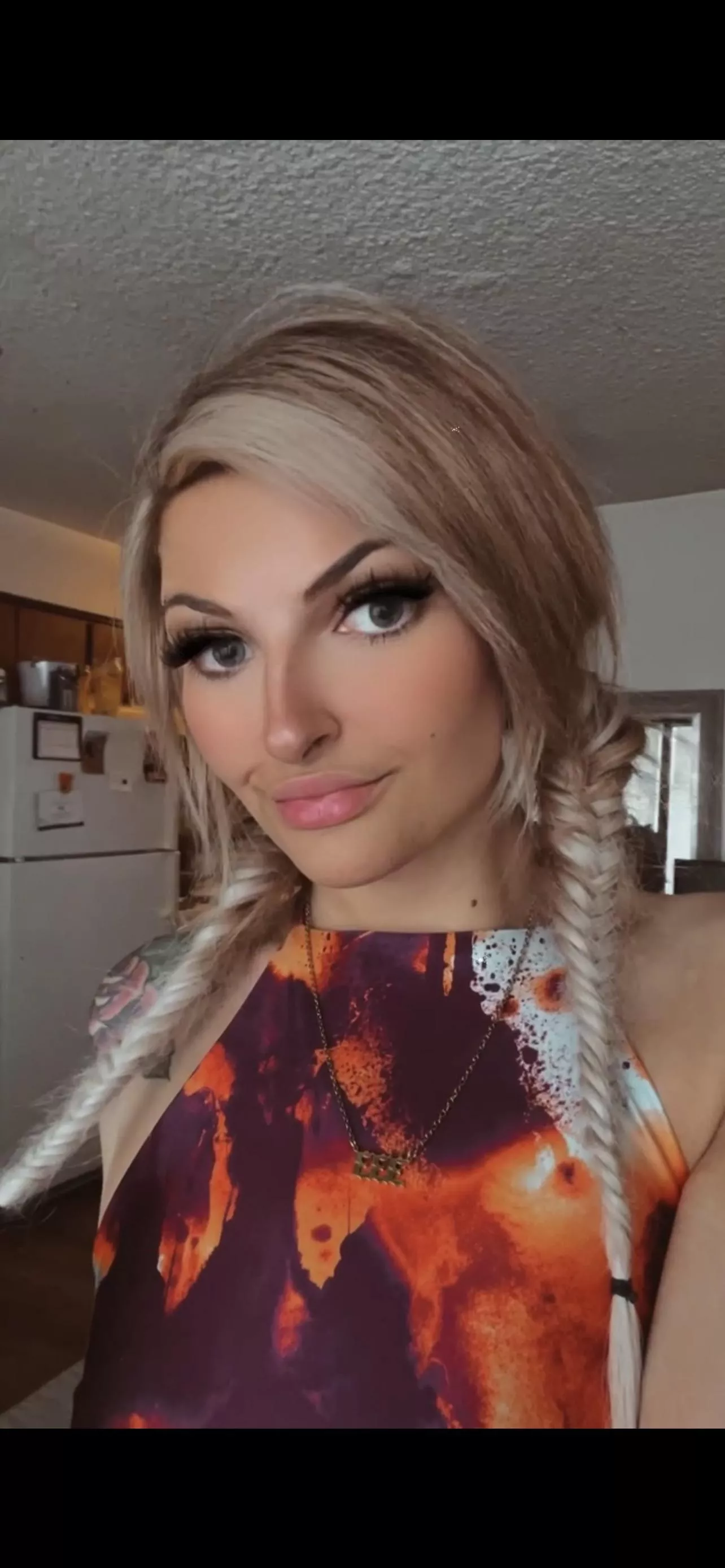 Pigtails are useful for one thing 🤷🏼‍♀️