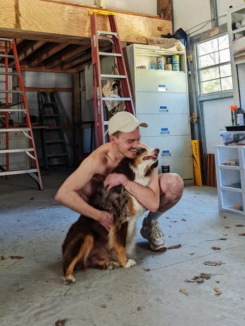 piper wanted to be in my photoshoot ๐โ๐ฆบ