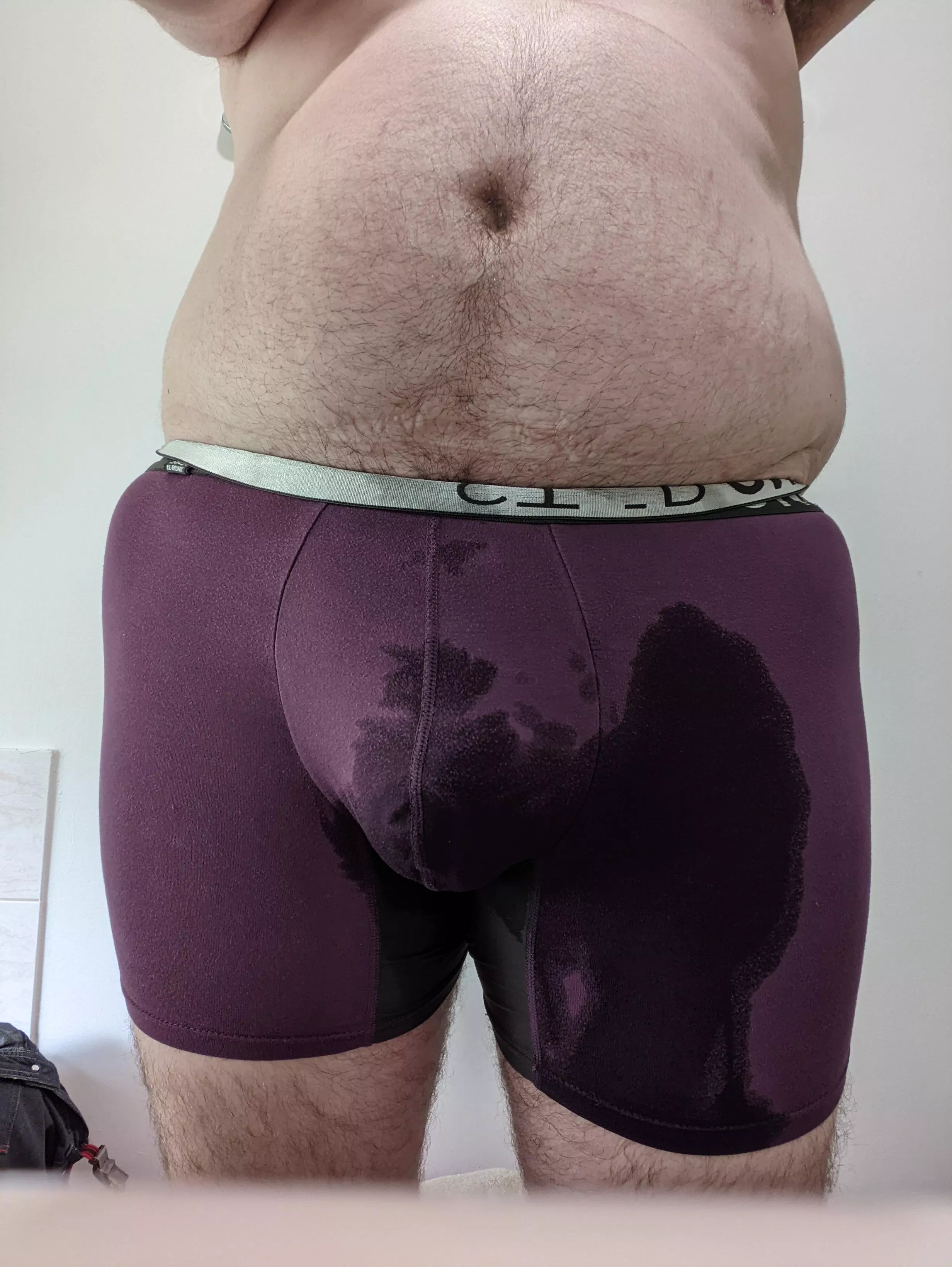 Pissed myself for the first time, I loved it