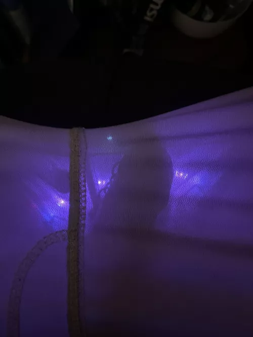 Playing video games with my wife, set my controller down for a second then looked at where i set the control and it ended up being a beautiful sight, so i thought id share.