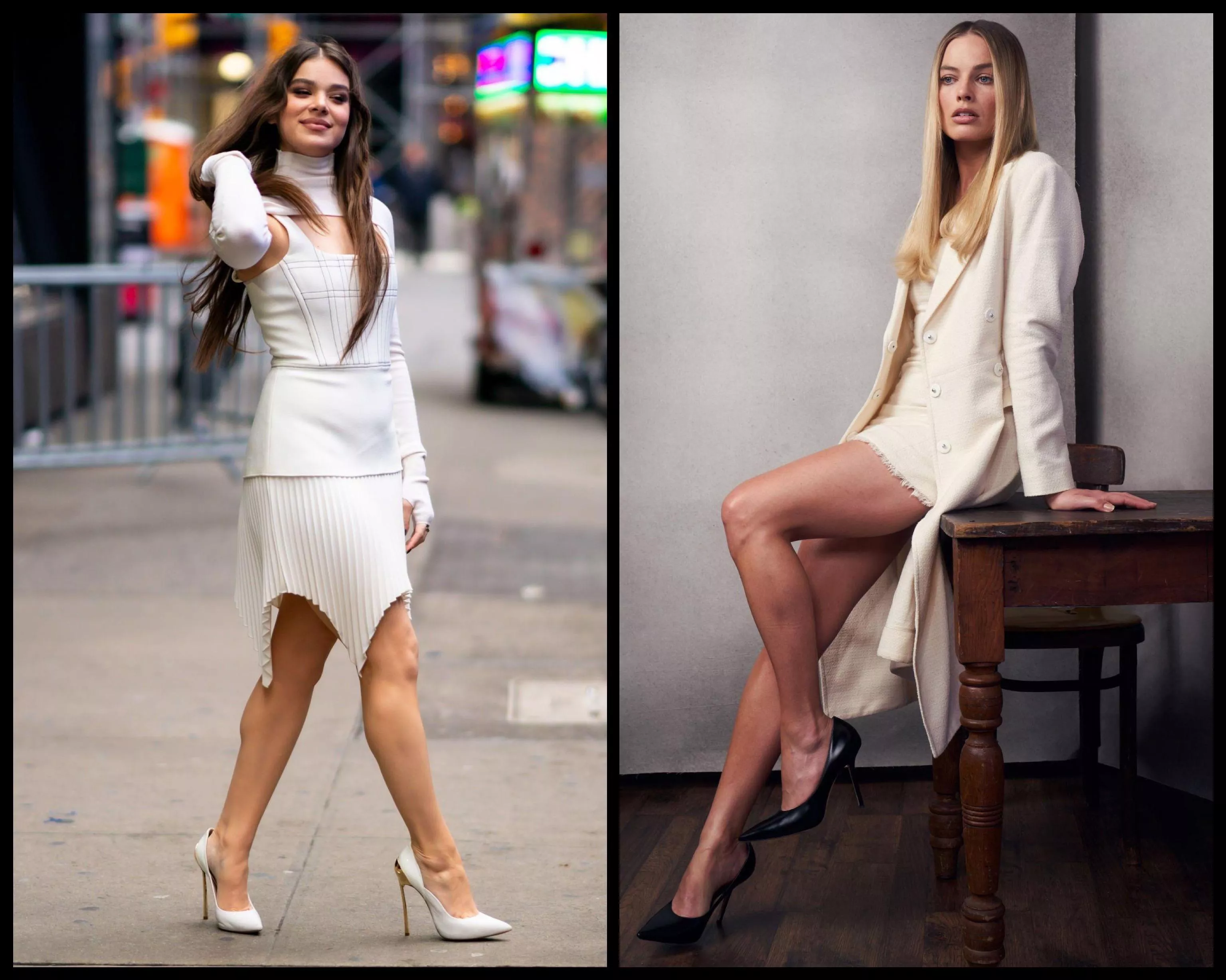 Please milk me as a celeb with sexy legs and feet like Hailee Steinfeld or Margot Robbie Please milk me as a celeb with sexy legs and feet like Hailee Steinfeld or Margot Robbie