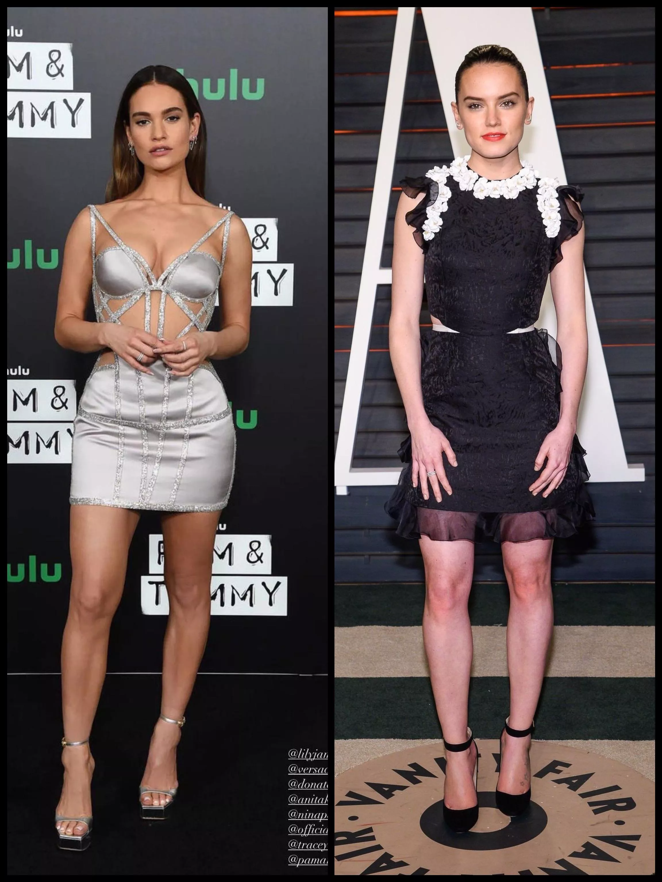 Please milk me as a celeb with sexy legs like Lily James or Daisy Ridley. Please milk me as a celeb with sexy legs like Lily James or Daisy Ridley.