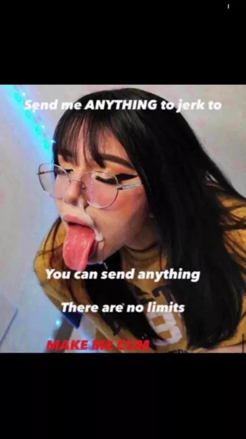 Pls send anything