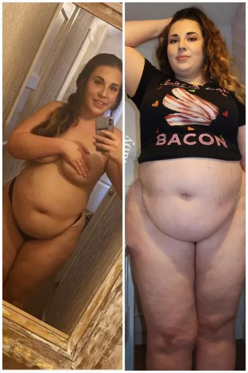 Plumped up and ready for market 🐷🐽