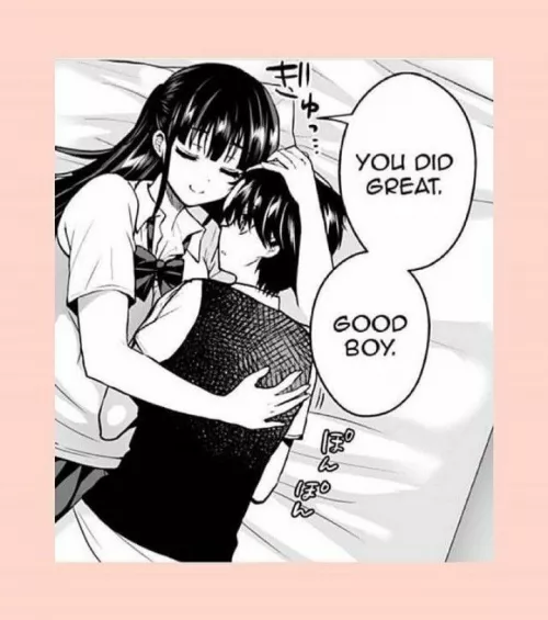 Positive reinforcement from mommy 😇