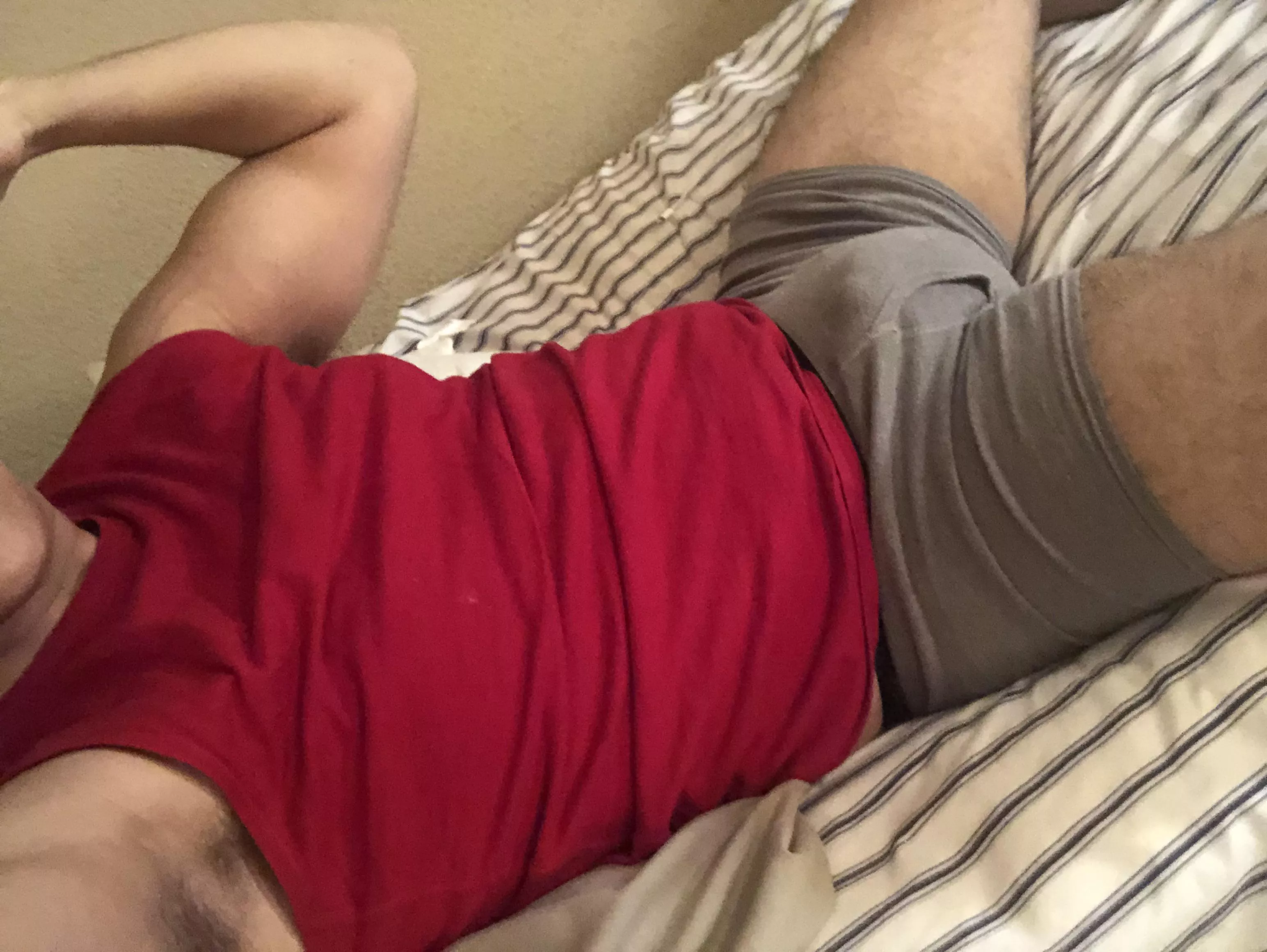 Post-gym boxer pics for you 💪🏼