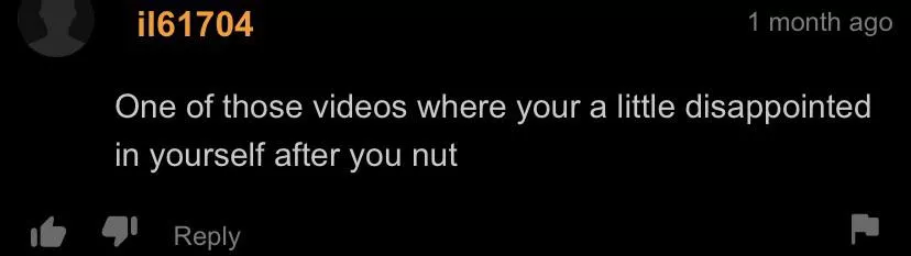 Post-nut clarity