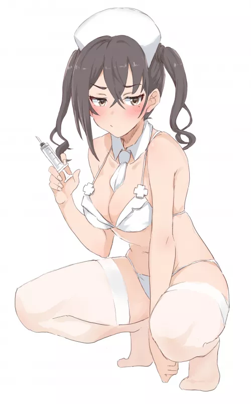 Pouting Nurse (wasabijoyu76)