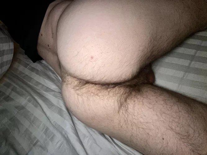 POV: you lift the sheets just to see your boy’s ass