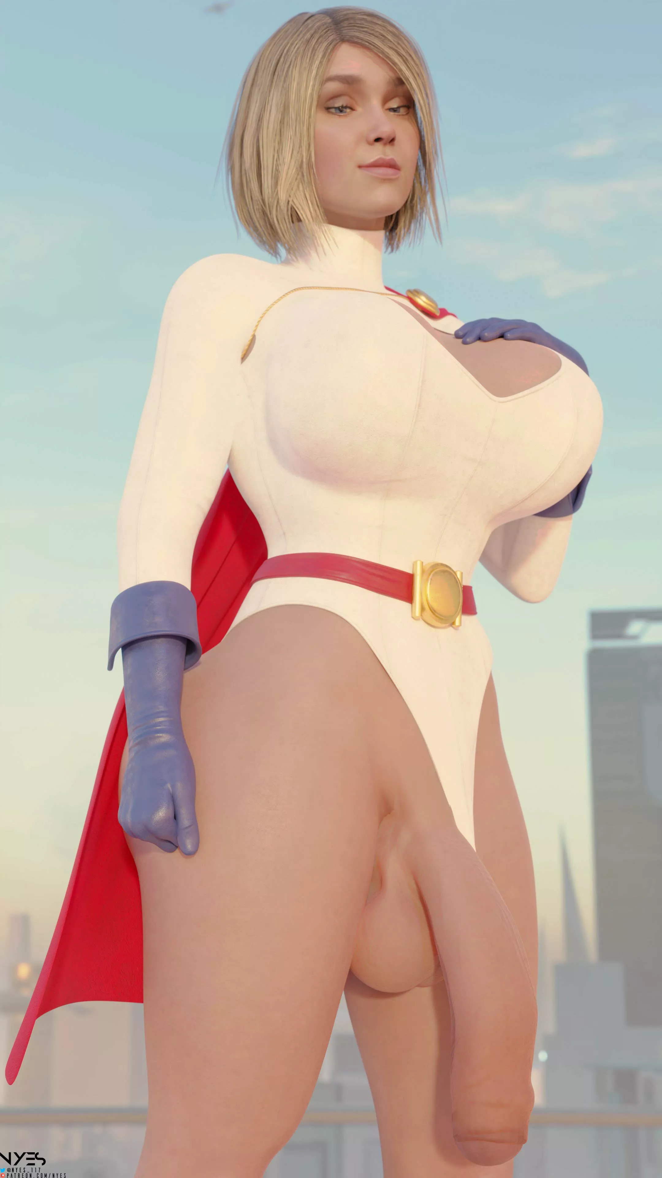 Power Girl, (Nyes) [DC]