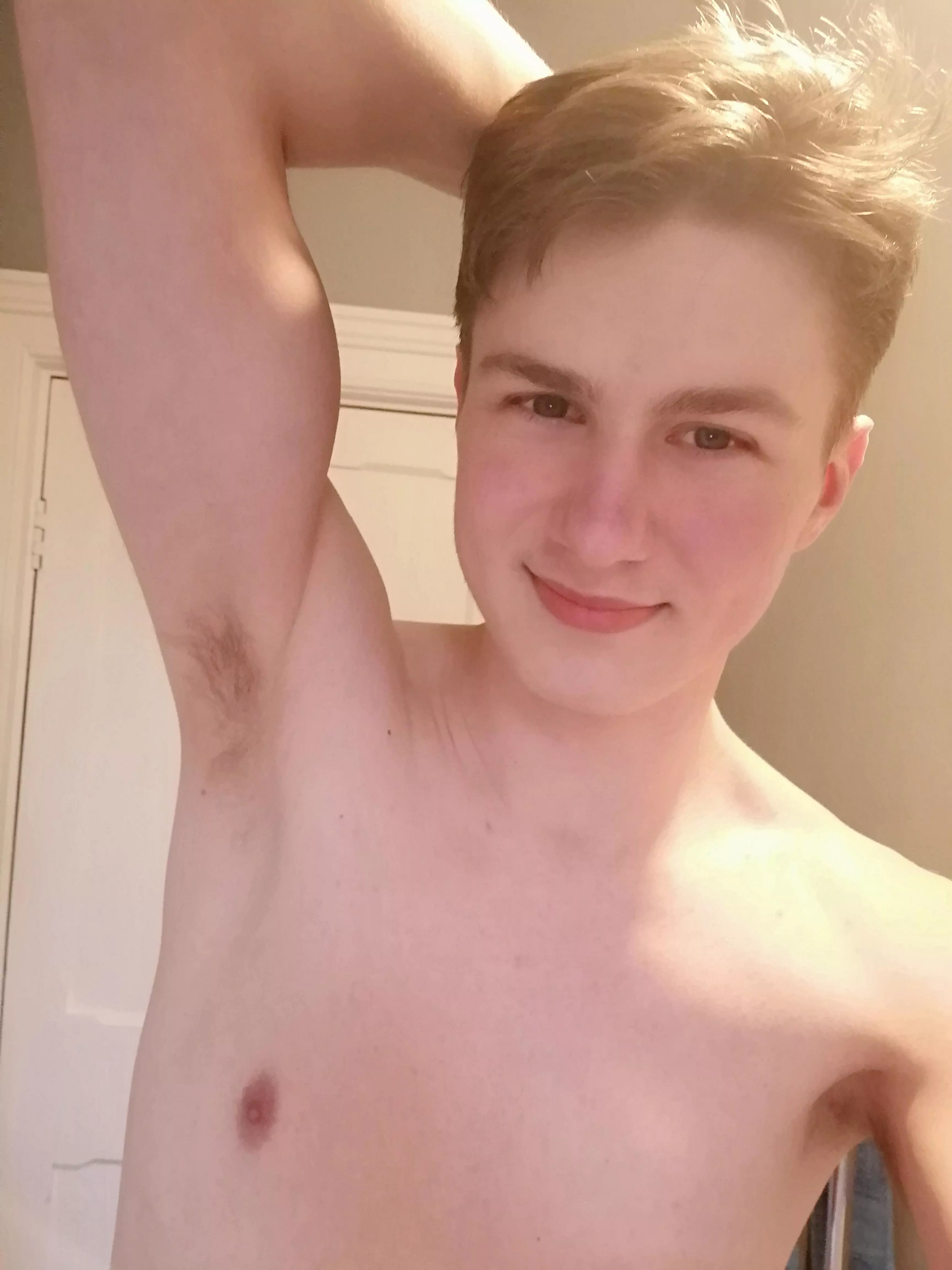 Pre-shower messy pit