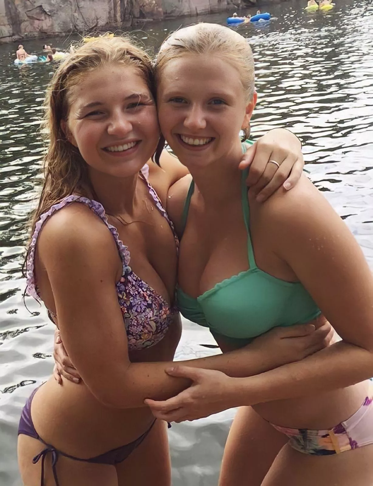 Pressing them together