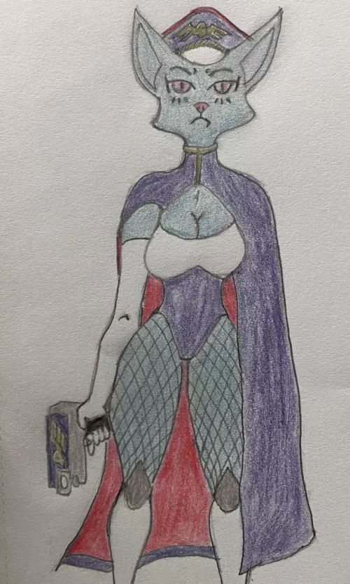 Pretty proud of this cat girl. Making progress one neko at a time