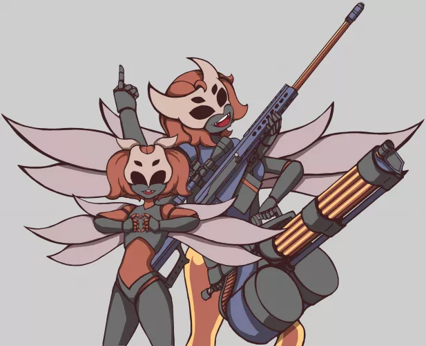 Primal Aspids: Modern Warfare (Hohodo) [Hollow Knight]