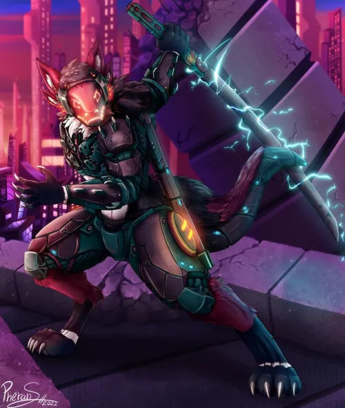 Protogen commission for Furanburu - V2