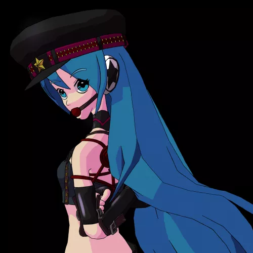 Punk Miku Tied and Gagged by Me