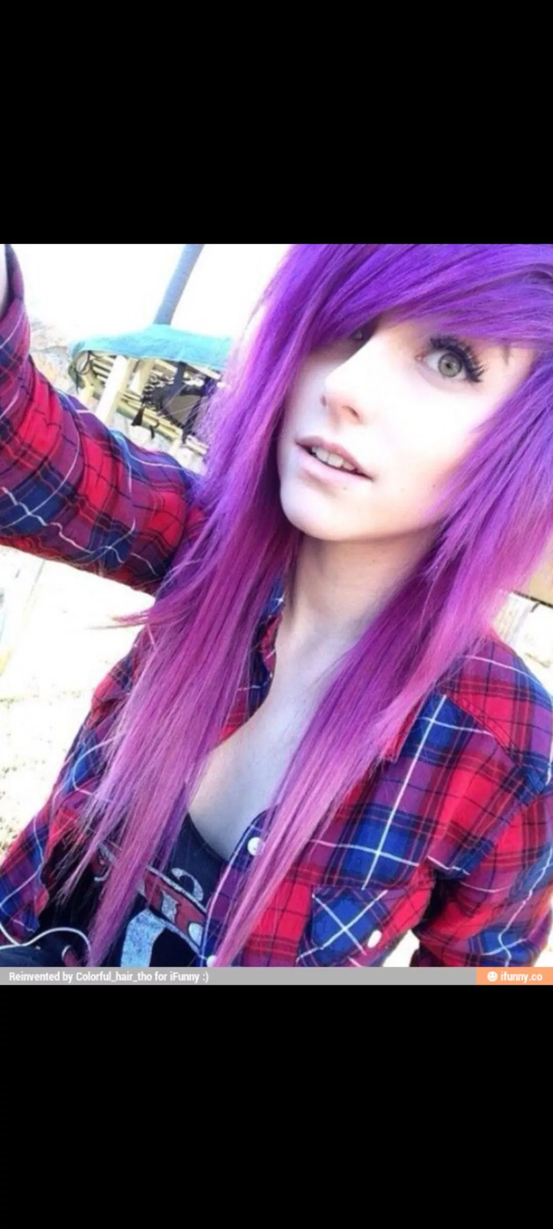 purple hair purple hair