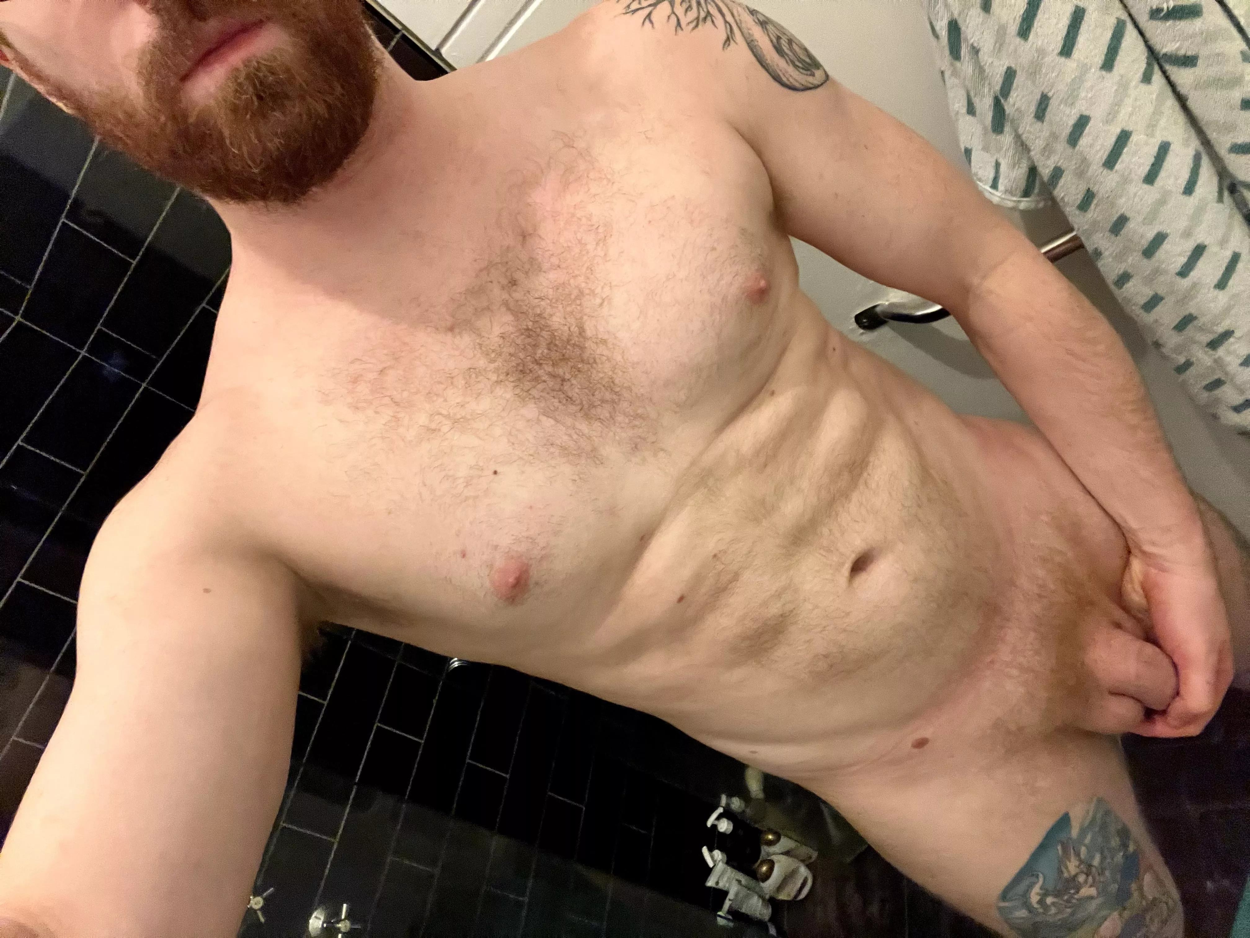 Quick pre shower selfie Quick pre shower selfie