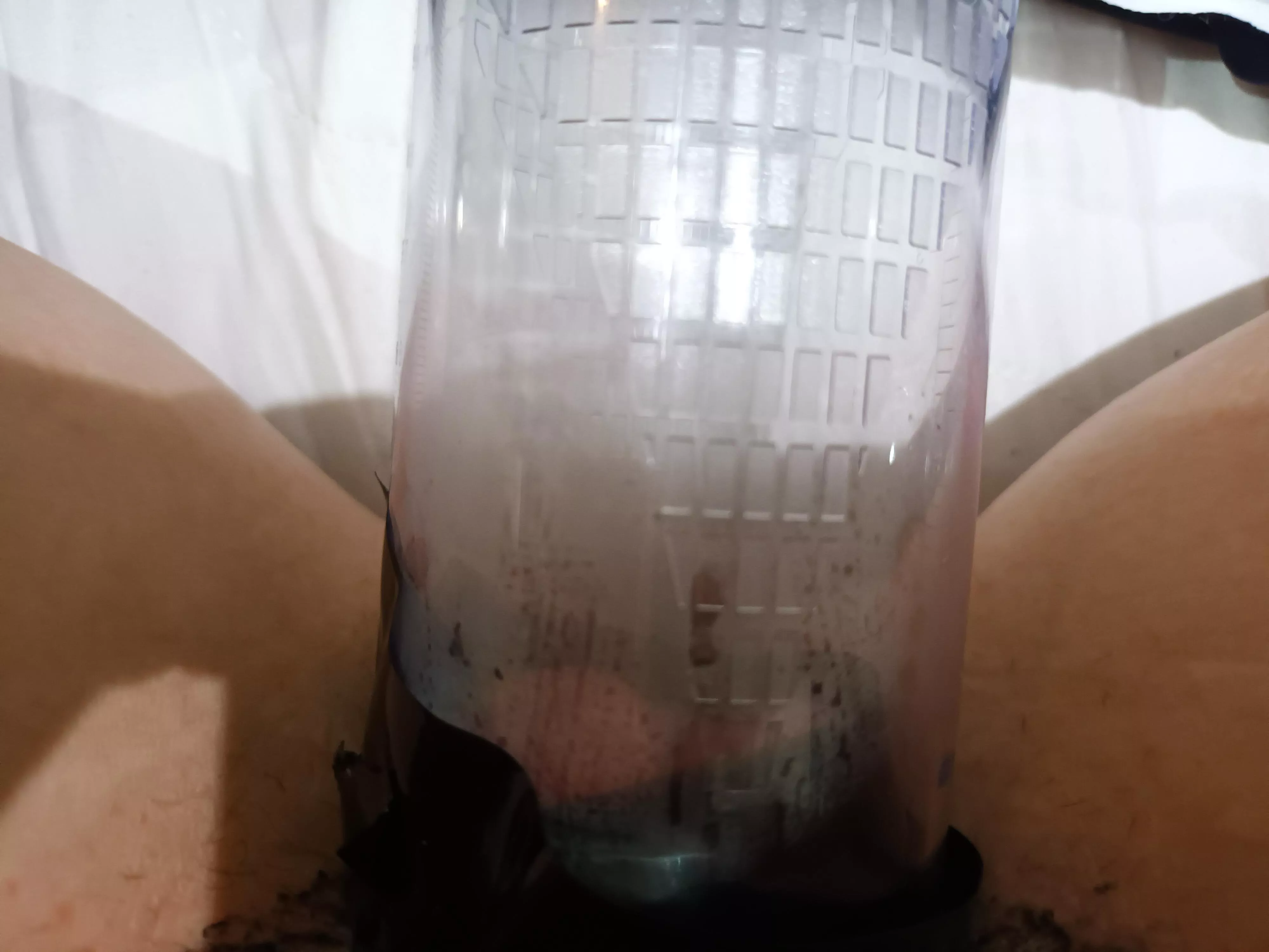 quick pump be[f]ore bed, someone tell me when I can stop?