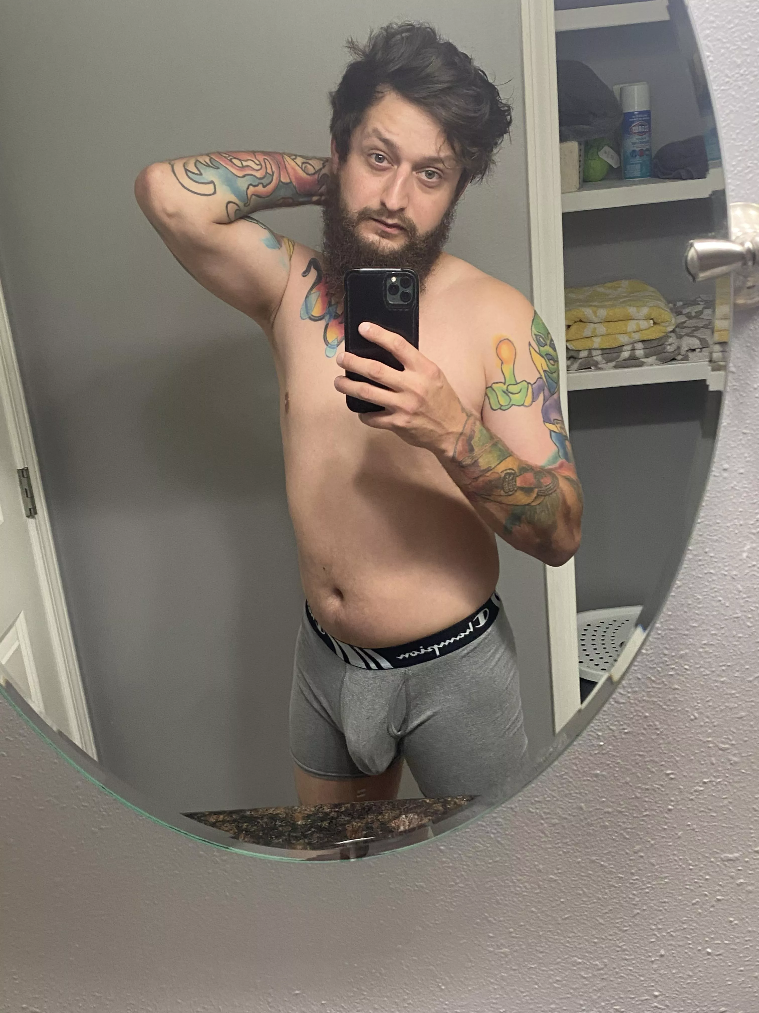 Quick shot before I head out for a late night gym session.