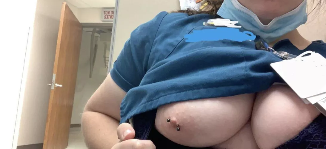 quick sneak peak between patients