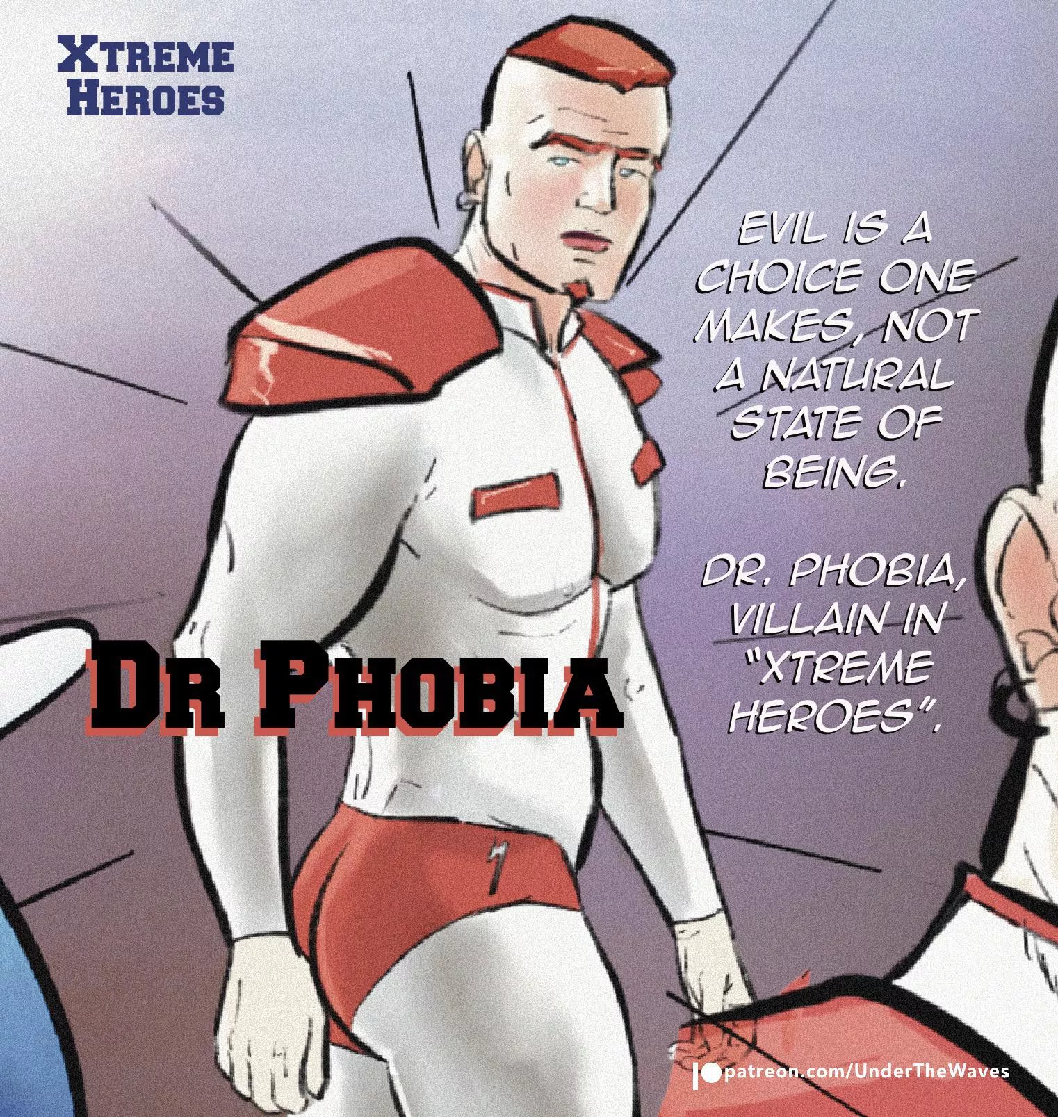 Quote of the day by a evil character (Xtreme Heroes)