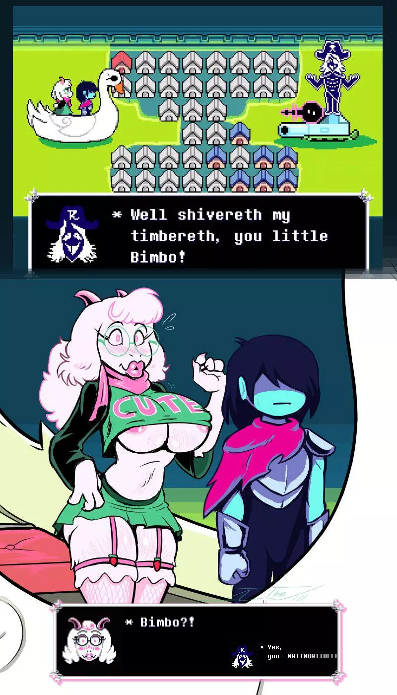 Ralsei Bimbo [Ralsei] (@WillLewd)