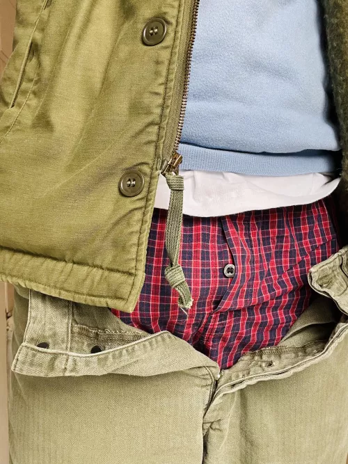 Red plaids for the boys!