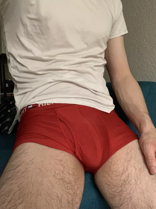 Red trunks