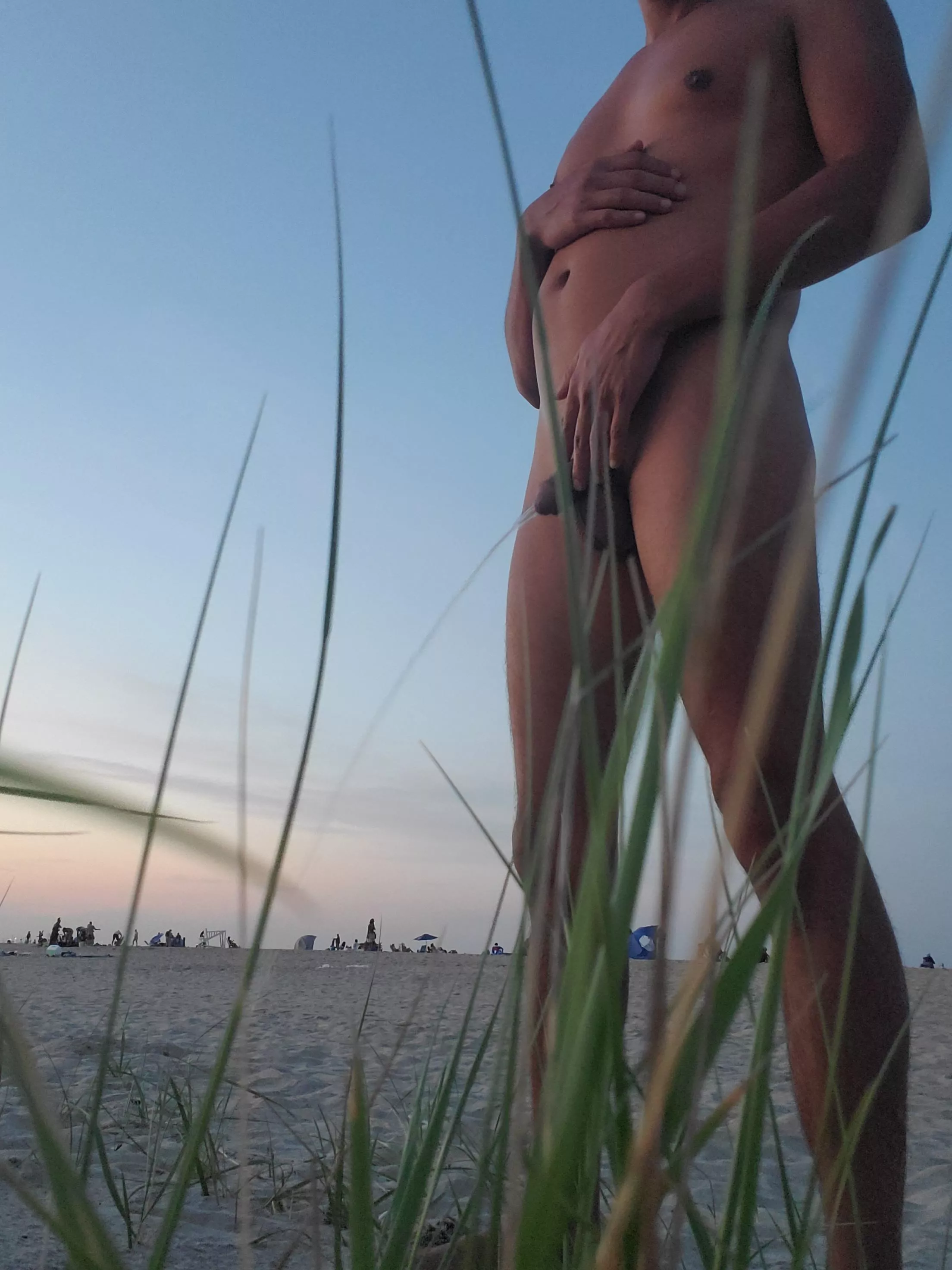 released at a nude beach 🏖️