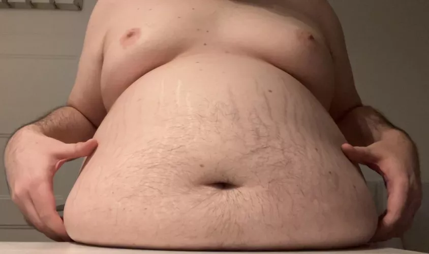 resting on the countertop