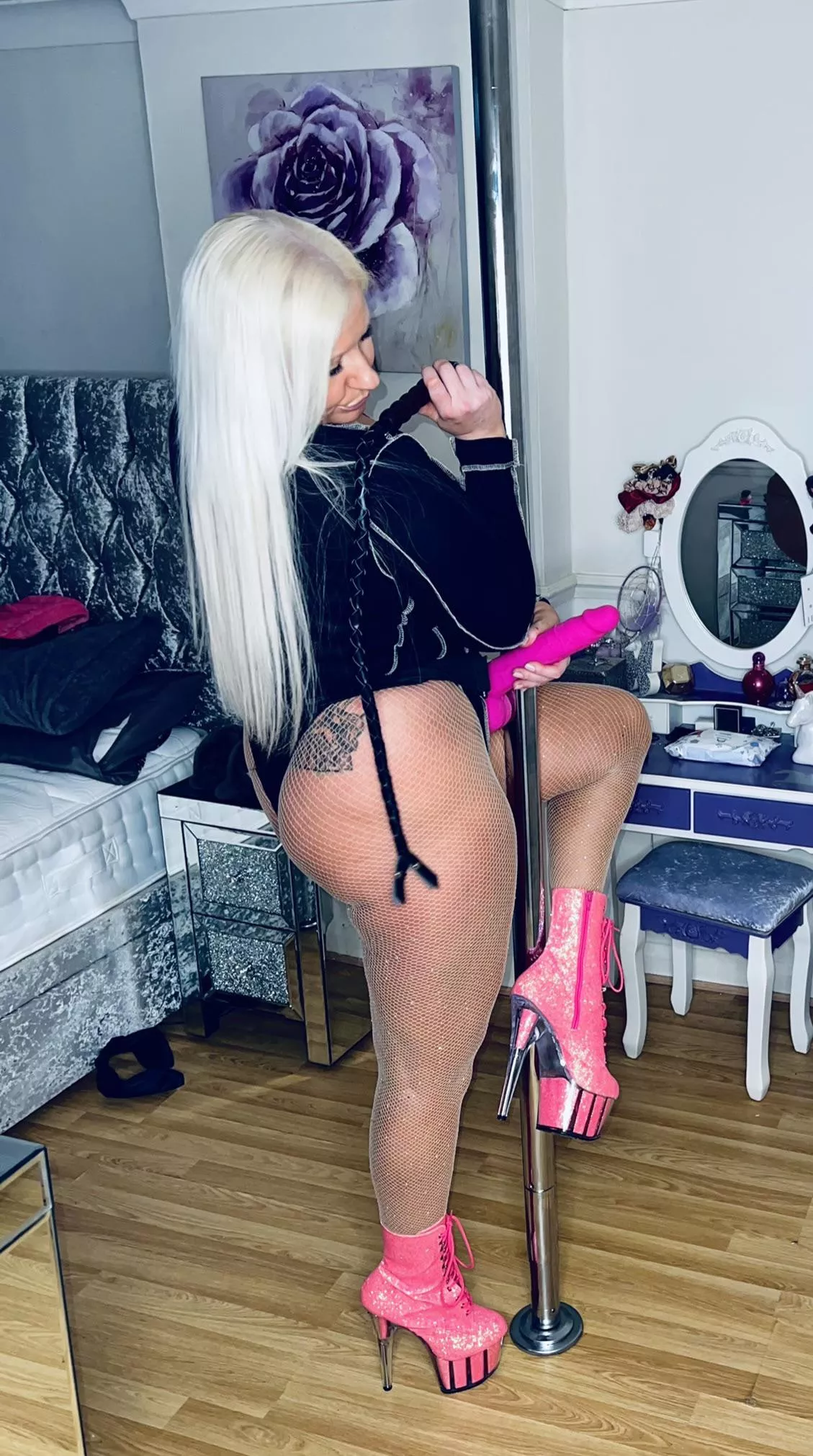 Ride my pink dick and I’ll whip you to go faster Ride my pink dick and I’ll whip you to go faster