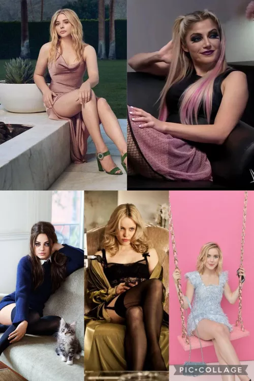 RP or Sext me as one of these goddesses! I need to be dominated by Chloe, Alexa, Mila, Rachel or Kiernan!