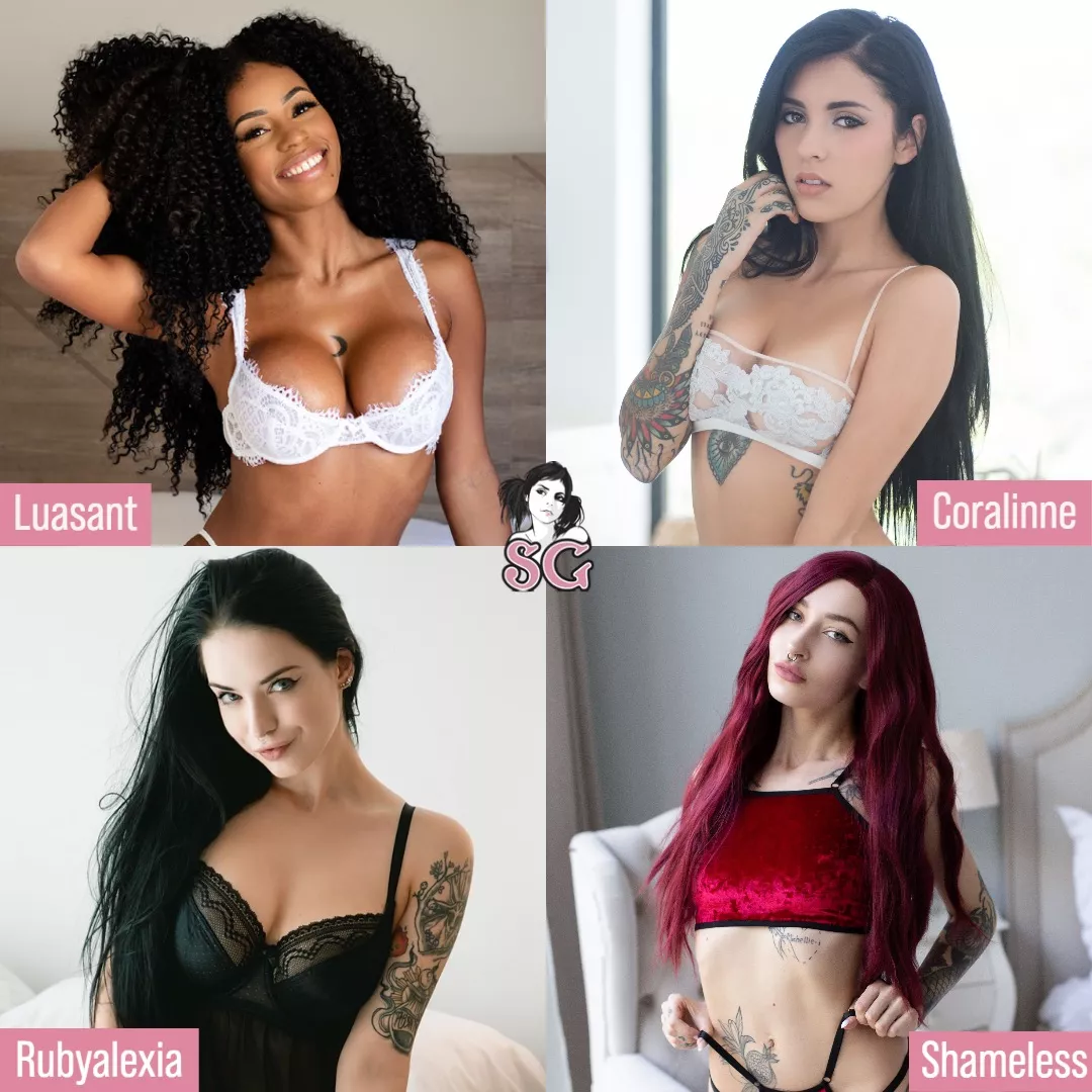 r/SuicideGirls is on it's way to 500k followers! 🥳 In celebration, help us decide which model should be our new profile icon and we'll give away 3 memberships!