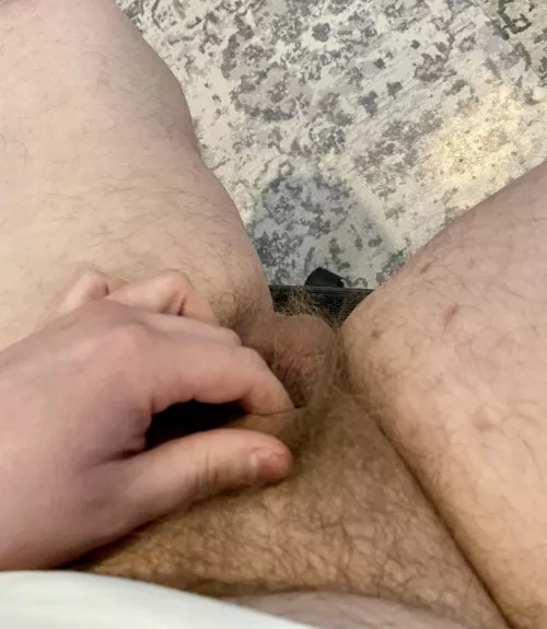 Rubbing my clit like a good boy