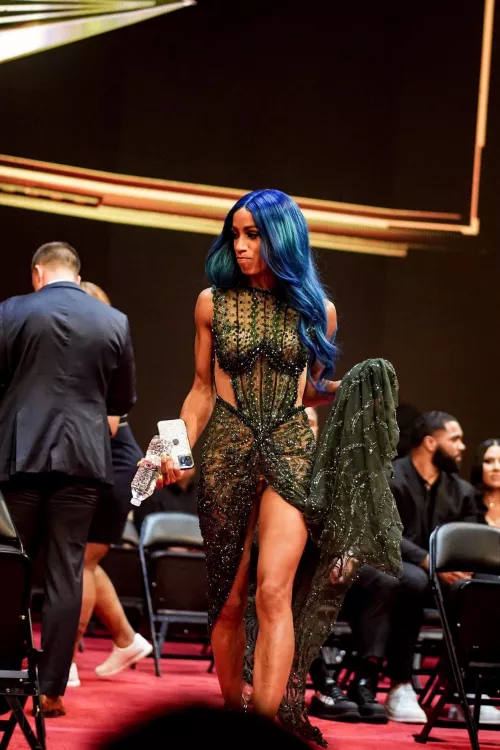 Sasha at the HOF 👀