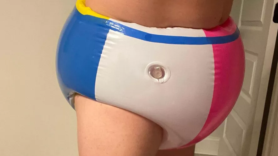 Saw this on Facebook today. Custom made beach ball underwear. Thought it was something else 😂