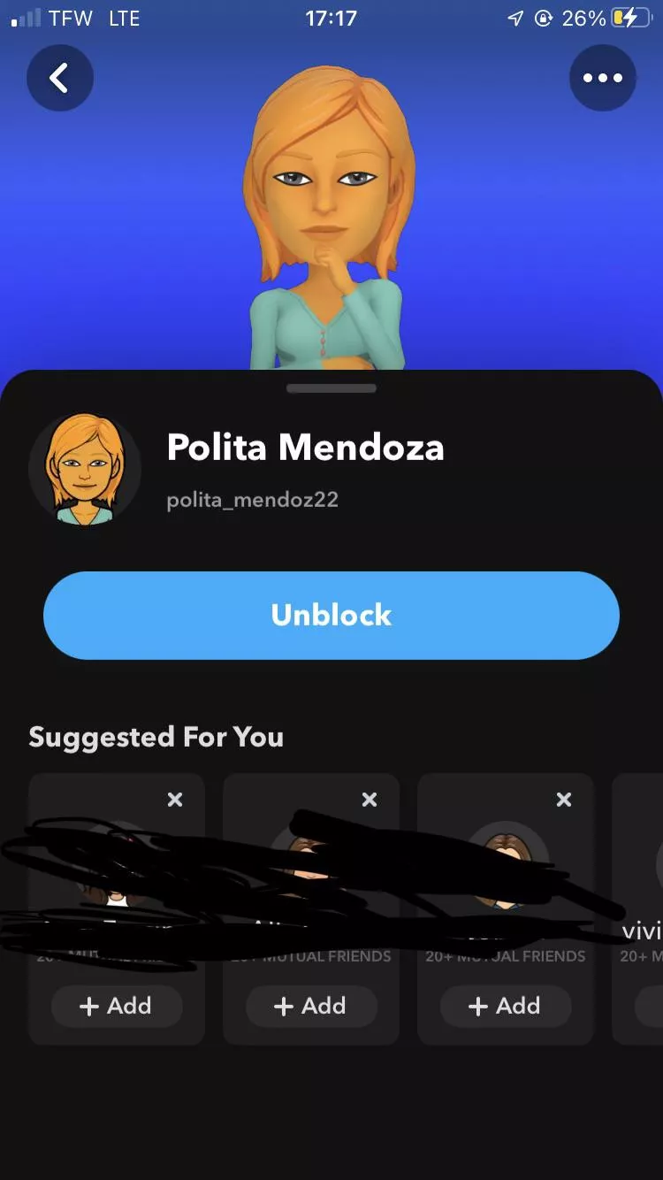 [SC] this is one of many sex accounts that has added me. what makes this one different is that “they” (probably a bot) actually added me to a story (more info in comments)