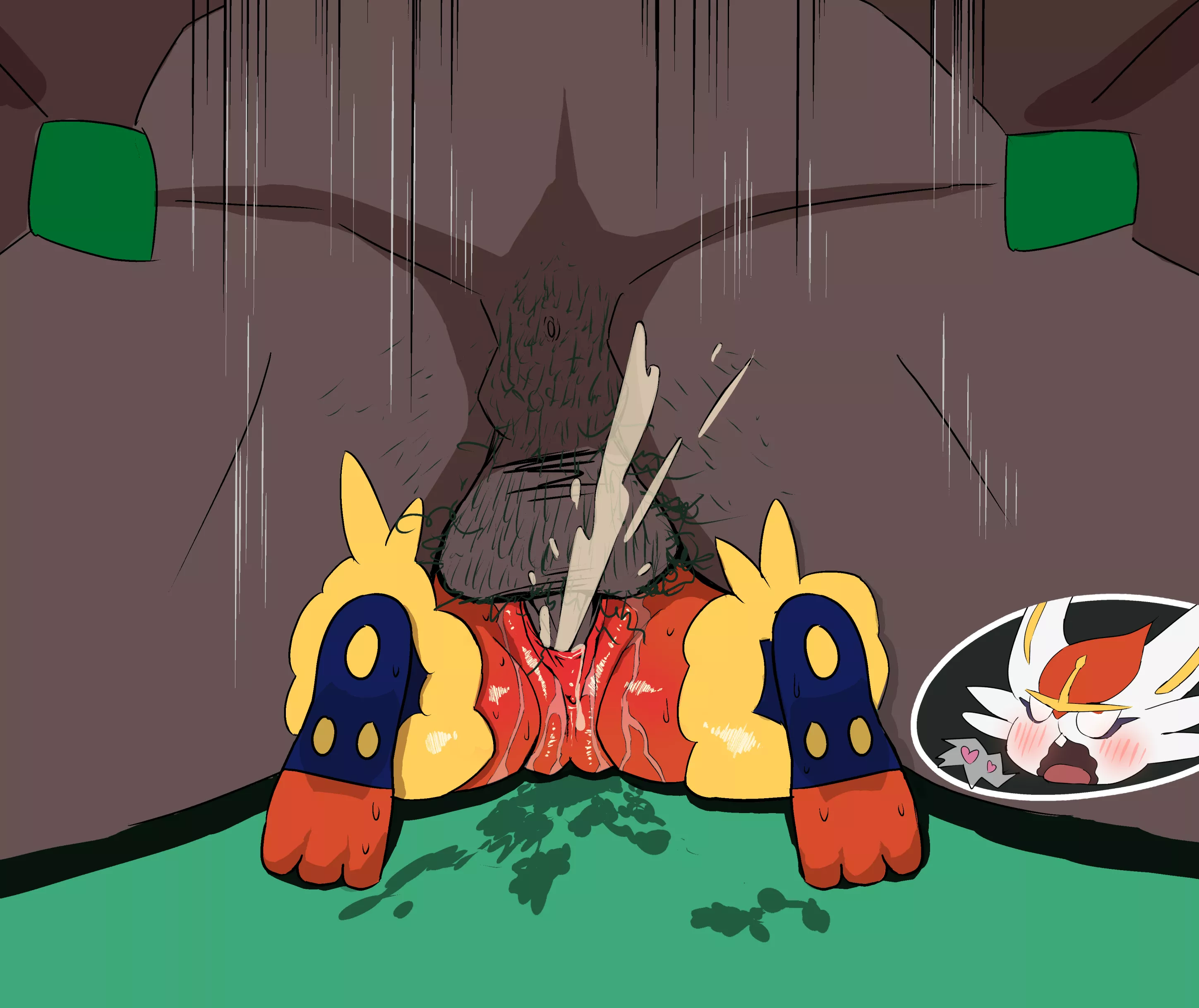 Scoring on Cinderace (@OneKingInHeaven on twitter) [OC]