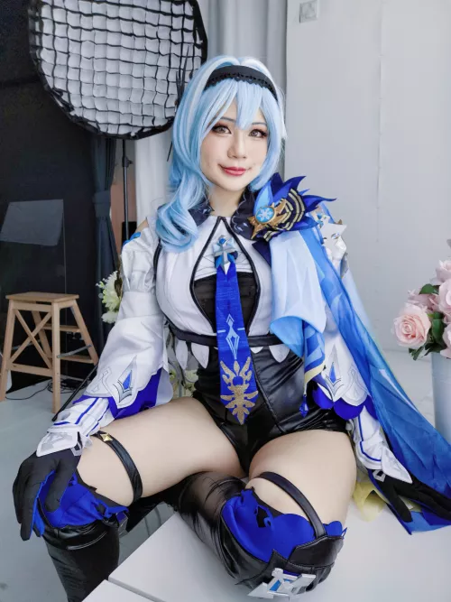 (Self) Eula Cosplay, Genshin Impact, by katykatcupcake!