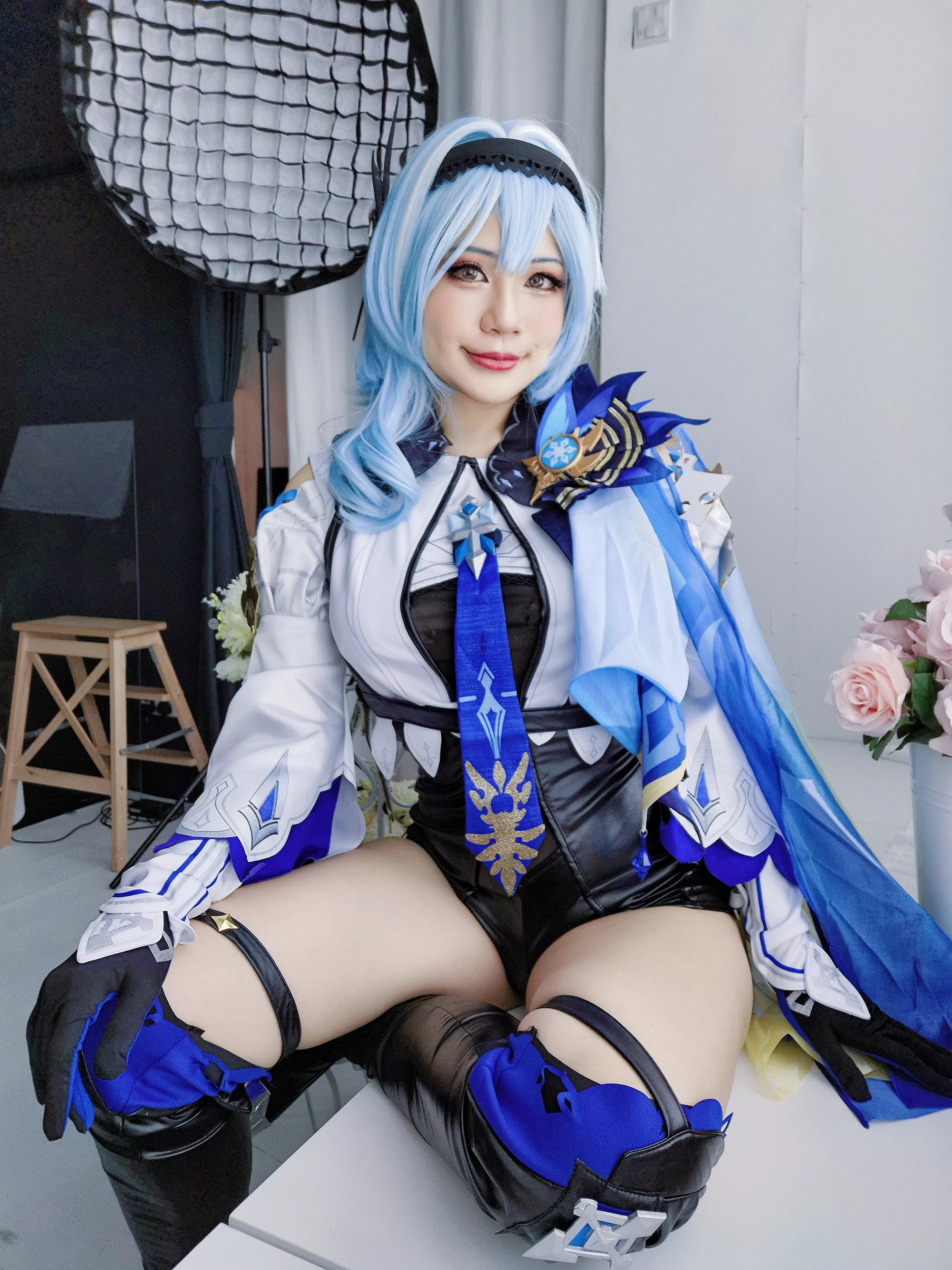 (Self) Eula Cosplay, Genshin Impact, by katykatcupcake!