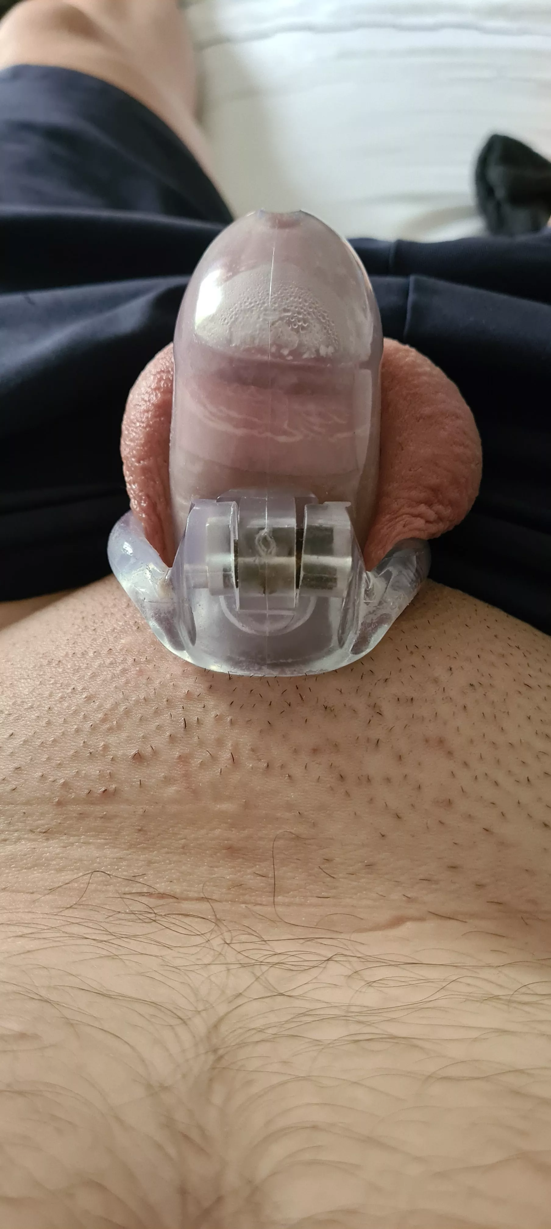 Self locked, trying to beat my previous record of 3 months. Day 11 now