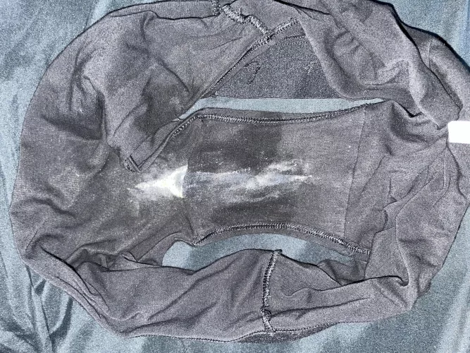 [selling] fucked my wife while she had these panties on. Fresh creamy puss stain. 👅