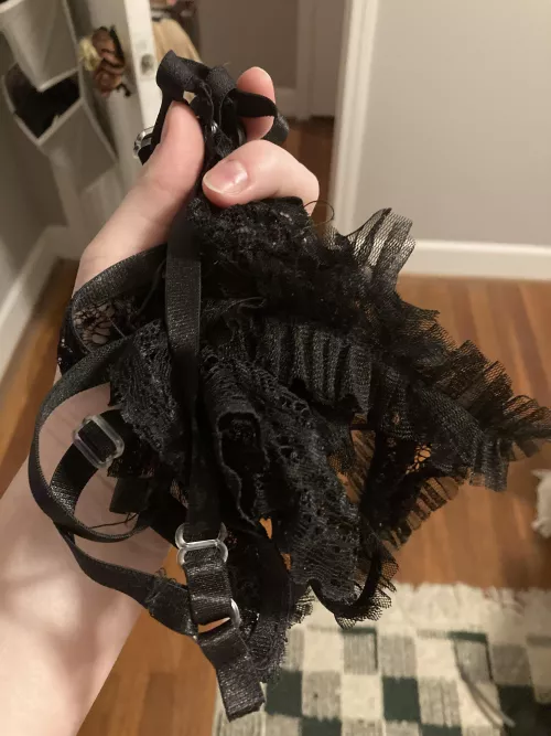 [selling] juicy crotch-less lingerie that my bf and I had crazy hot anniversary sex in