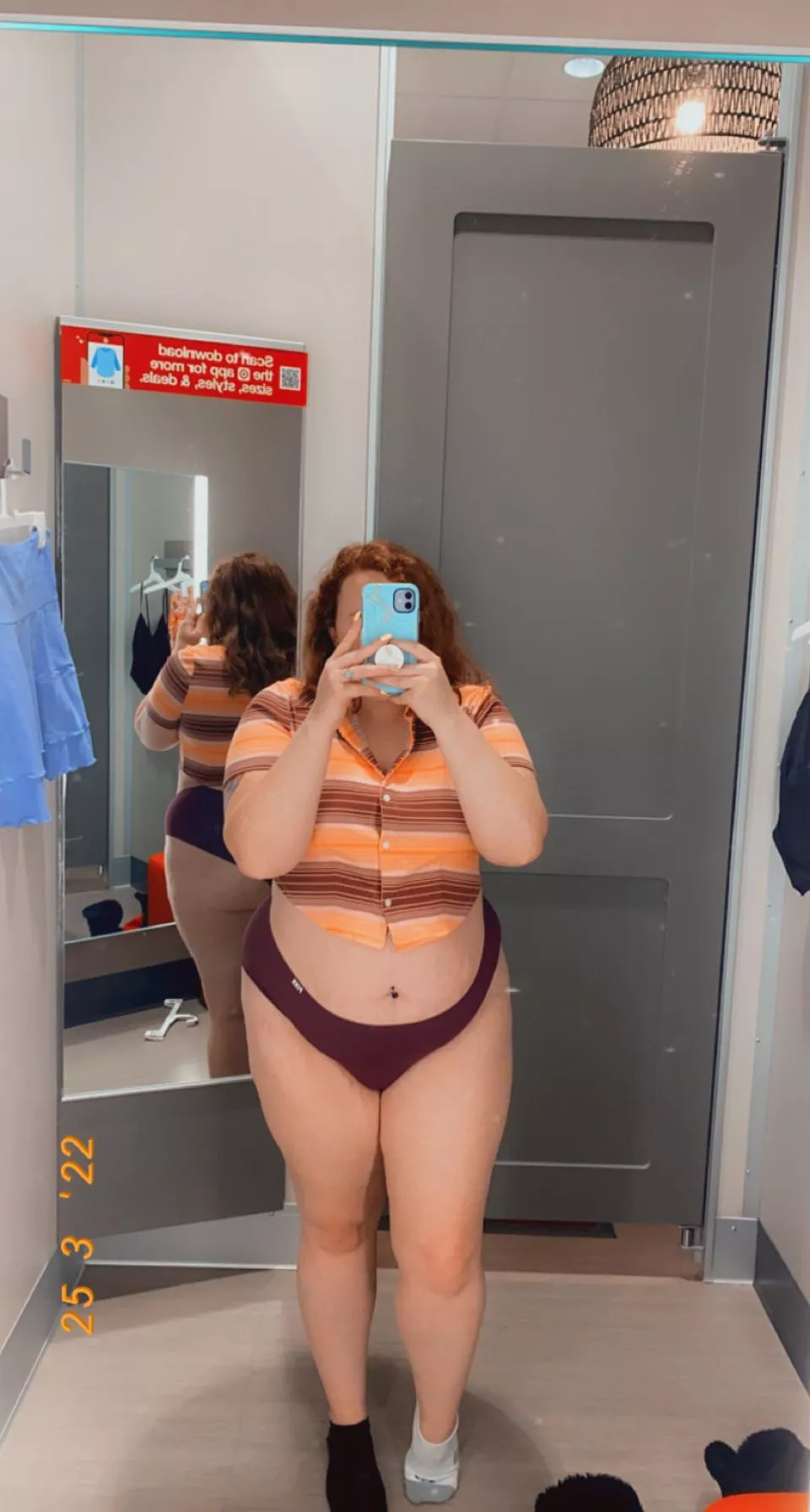 [SELLING] let’s play in the dressing room. 😉❤️ KlK: ctrlr / SC: bunnybabesred / OF: rhbunnyb