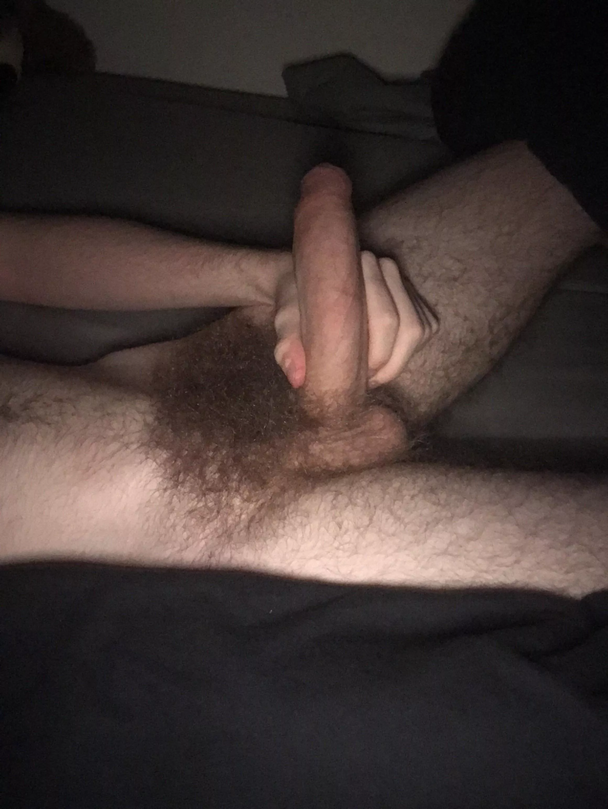 Semi cock, make it grow 😈😈 DMs open
