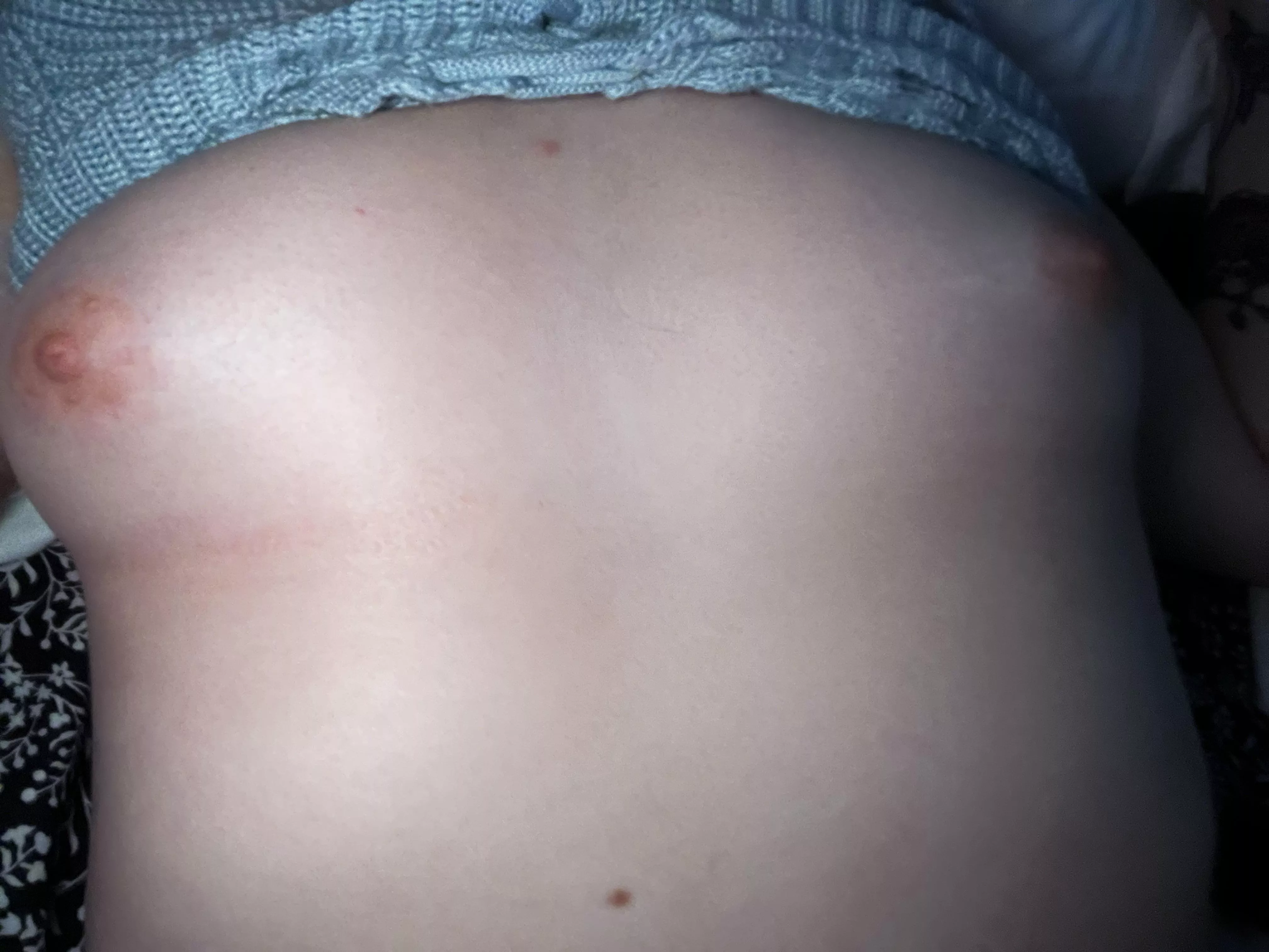 Send me pictures if these little tits get you hard