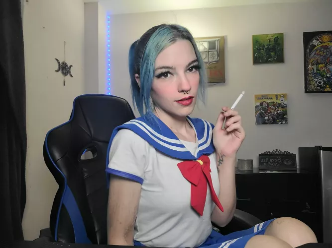 sexy smoking sailor moon 🌙